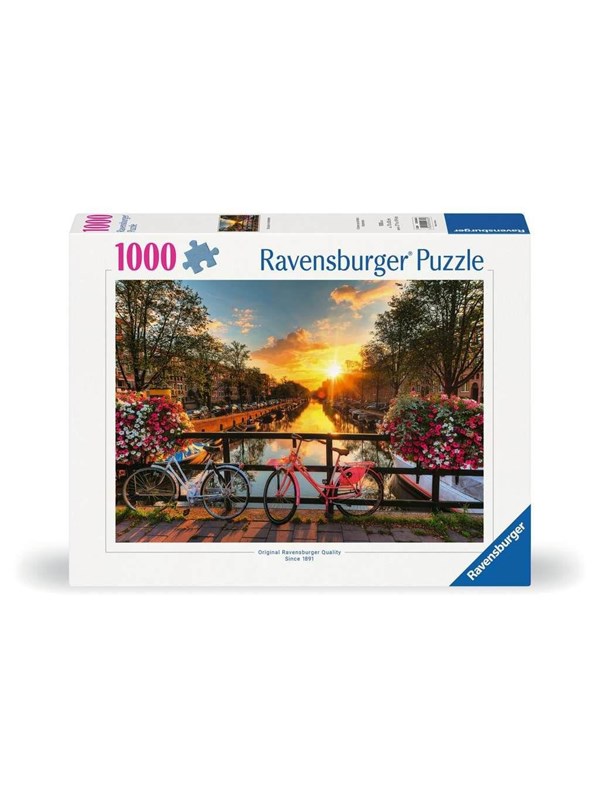 Ravensburger Bicycles in Amsterdam - 1000p