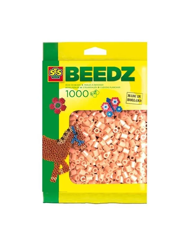 SES Creative Iron-on Beads - Light Orange 1000pcs.