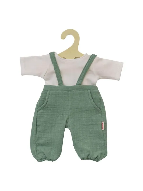 Heless Dolls Dungarees Green 35-45 cm
