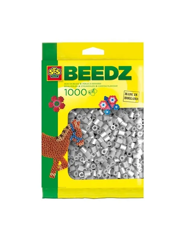 SES Creative Iron-on Beads - Gray 1000 pcs.