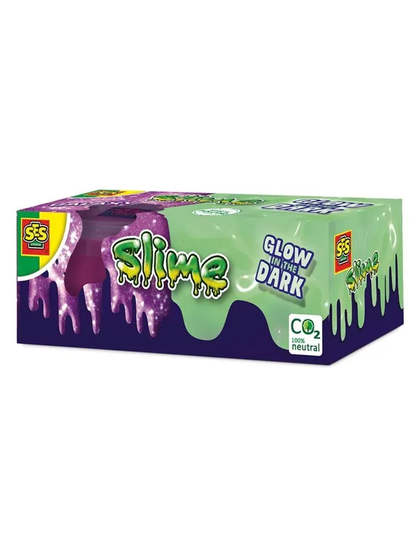 SES Creative Slime - Glow in The Dark 2X120Gr