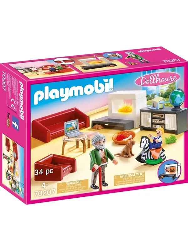 Playmobil Dollhouse - Komfortabel stue
