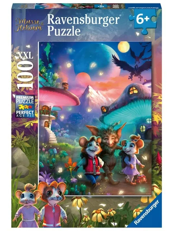 Ravensburger Musse & Helium: The Enchanting Mushroom Town 100p