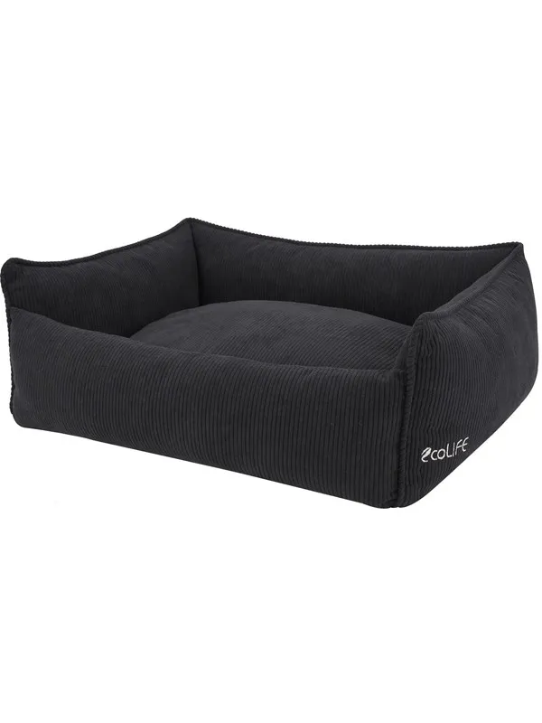 Bed Time Hundeseng MILLE ECO 80x60x23 cm. Sort