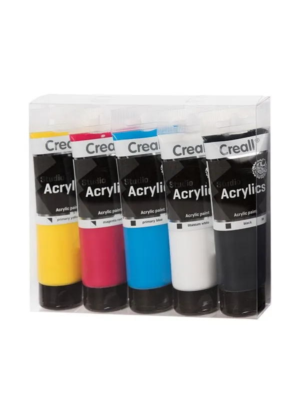 Creall Studio Acrylic paint 5x120ml