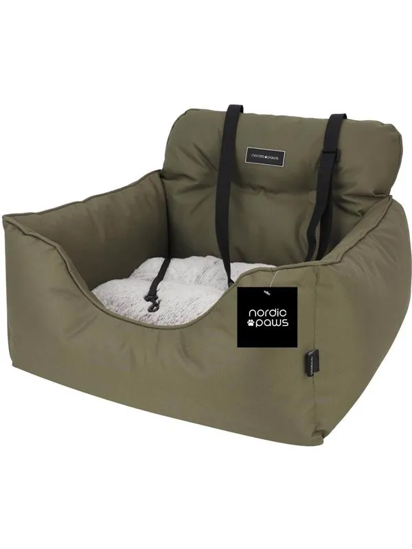 Nordic Paws - Car seat Luxury Army Cozy 53 x 50 x 35 cm