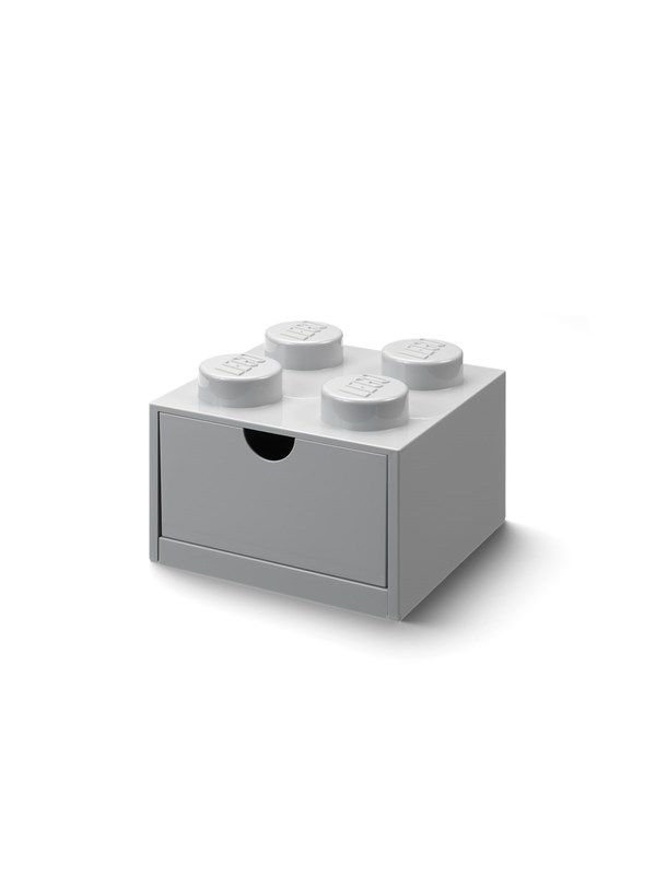 LEGO DESK DRAWER 4 - GREY