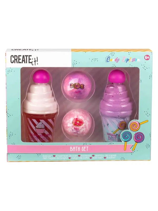 Canenco Create it! Candy Explosion Bath Set