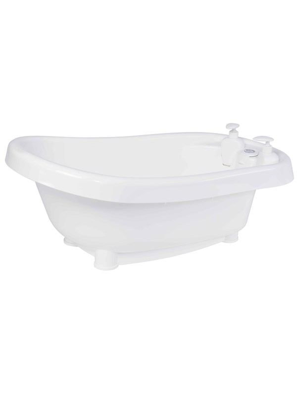 Bébé-jou Click badekar med termometer, hvitt