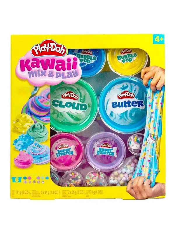 Play-Doh Kawaii Mix & Play 6 pack