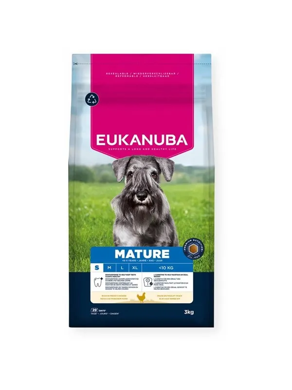 EUKANUBA Mature Small Breed kylling