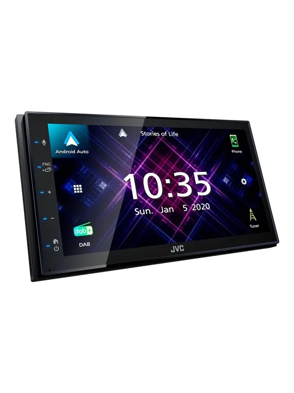 JVC KW-M560BT Bluetooth, Apple CarPlay og Android Auto