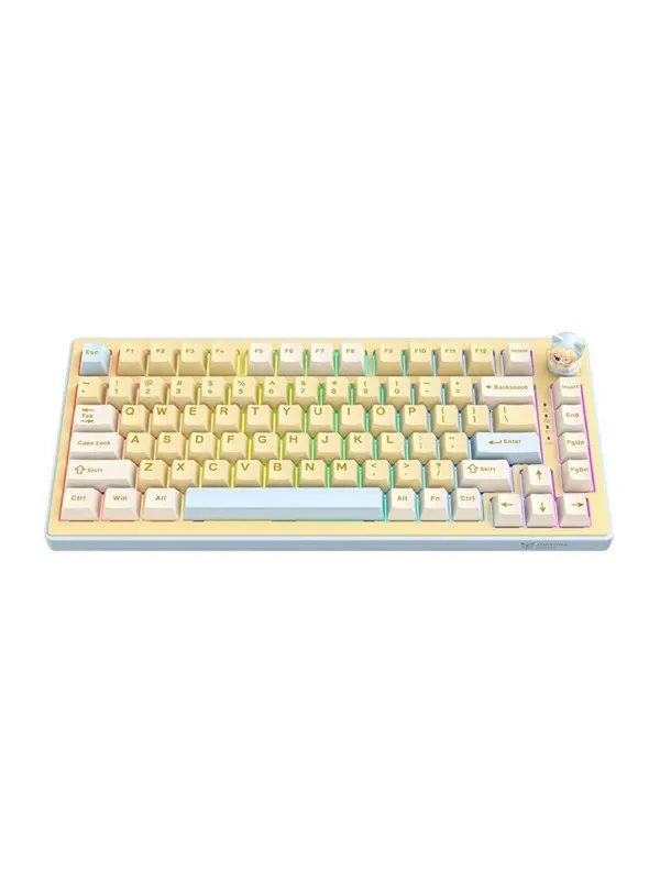 ONIKUMA MT707 Gaming Keyboard (Yellow)