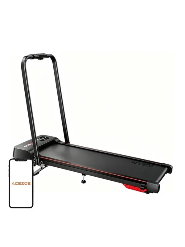 UTRAI ACEZOE P12 Foldable Electric Treadmill (Black and