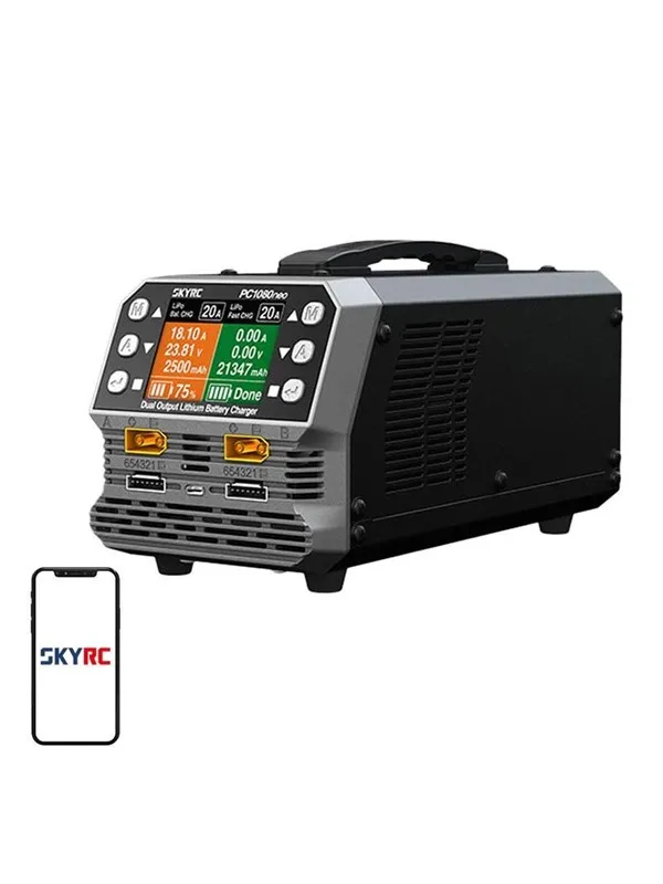 SkyRC PC1080neo dual-channel lithium battery charg