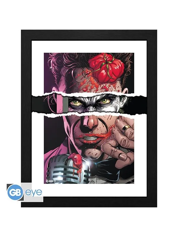 ABYstyle - DC Comics - The Joker Framed Print (30.5 x 40.6cm) - Bilde