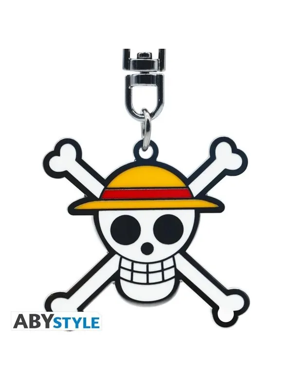 ABYstyle - One Piece - Luffy Skull Keyring - Nøkkelring
