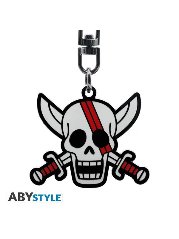 ABYstyle - One Piece - Shanks Skull Keychain - Nøkkelring