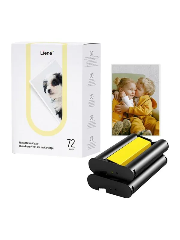 Liene PixCut 4x6" printer paper 72 sheets