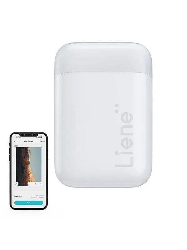 Liene Pearl 2x3" Portable Photo Printer (White)
