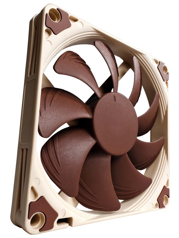 Noctua NF-A9x14 PWM - Kabinettvifte - 92mm - Brun - 19 dBA