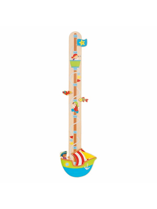 Goki - Wooden Growth Chart Pirates Ahoy