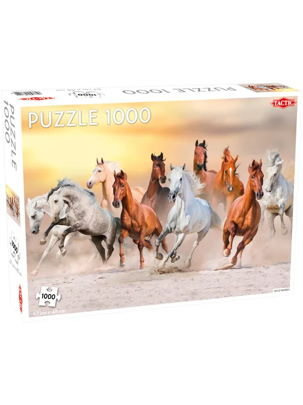 Tactic Animals: Wild Horses - 1000 pcs
