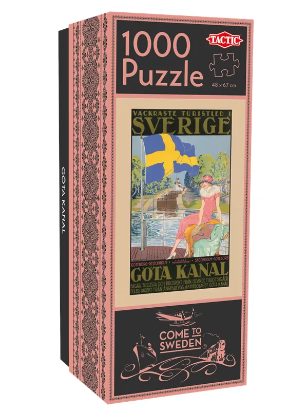 Tactic 1000 pcs Come to Sweden: Göta kanal