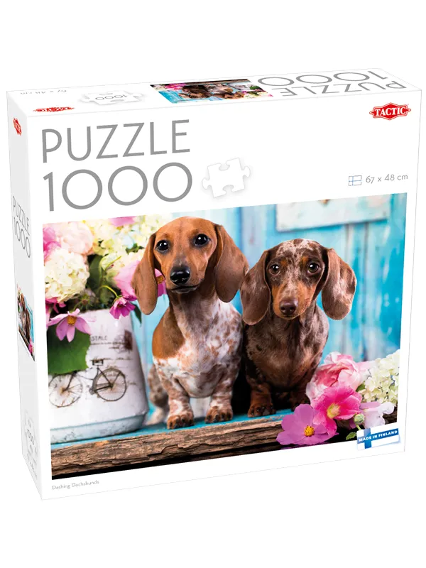 Tactic Dashing Dacshunds 1000 pcs