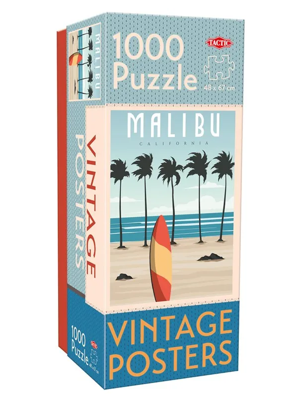 Tactic 1000 pcs: Vintage Cities: Malibu