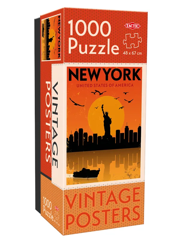 Tactic 1000 pcs: Vintage Cities: New York