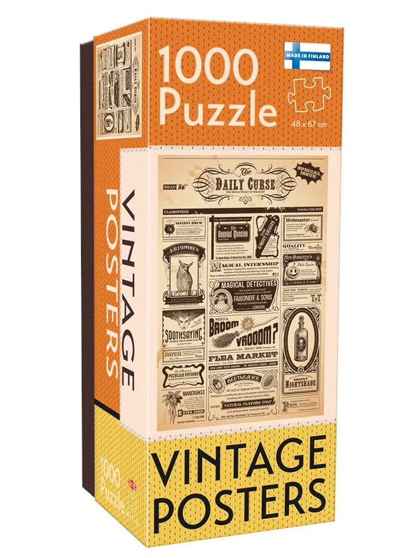 Tactic 1000 pcs: Vintage: Daily Curse