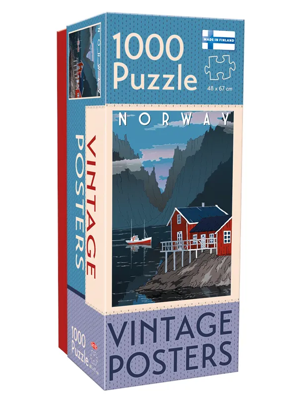 Tactic 1000 pcs: Vintage: Norway