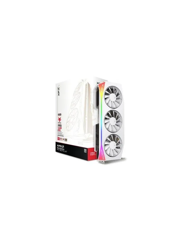 XFX Radeon RX 9070 XT Mercury Magnetic Air OC White - 16GB GDDR6 RAM - Grafikkort