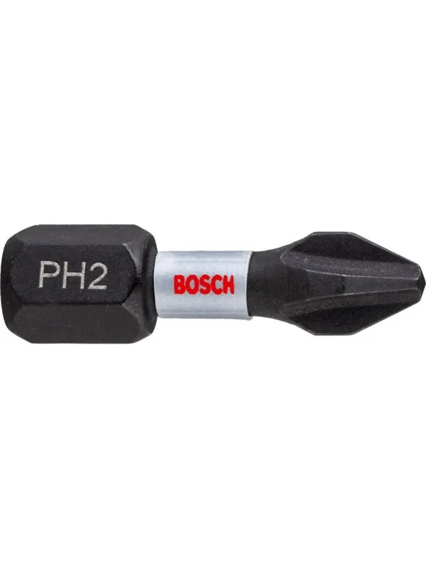 Bosch IMPACT CONTROL SCREWDRIVER BIT SET PHILLIPS 2 PCS FOR DRIVERS