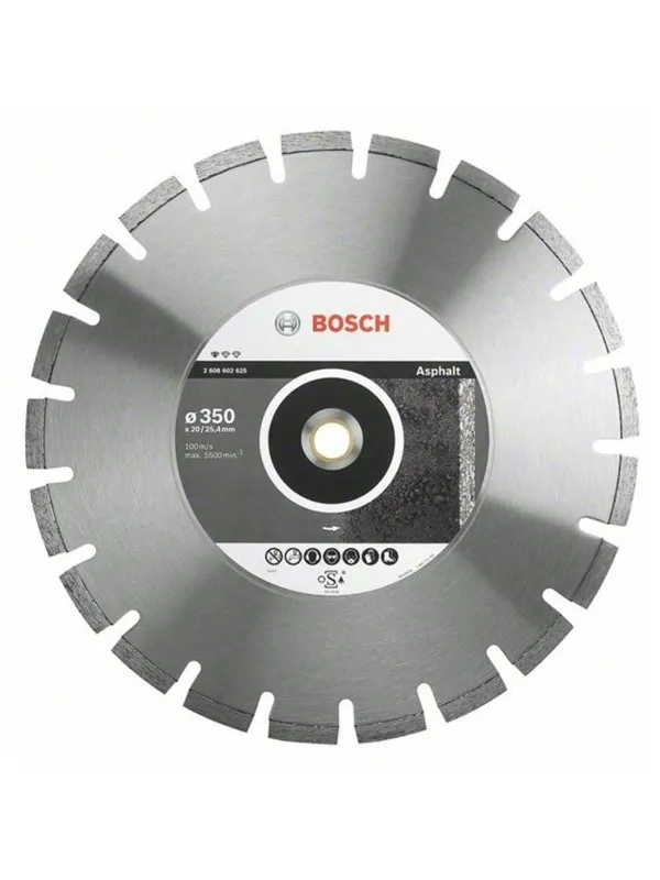 Bosch Diamond Cutting Disc for Asphalt 300 mm