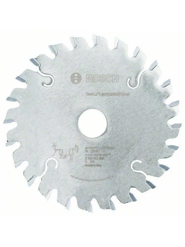 Bosch Circular Saw Blade Best for Laminated Panel 125 x 2.2 x 20 mm