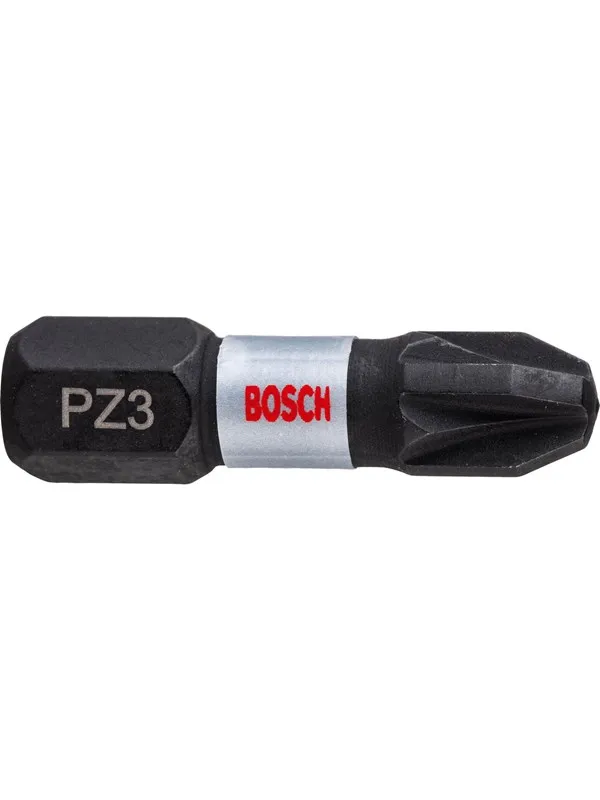 Bosch Impact Control Torsion Pozi Screwdriver Bits PZ3 25 mm 2 pcs.