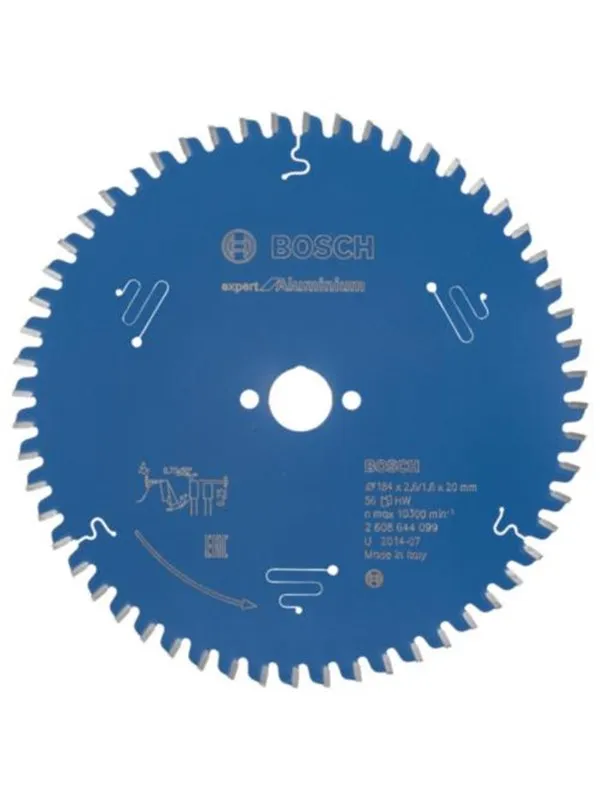 Bosch Circular Saw Blade 184 x 20 x 2.6 mm 56T Expert for Aluminium