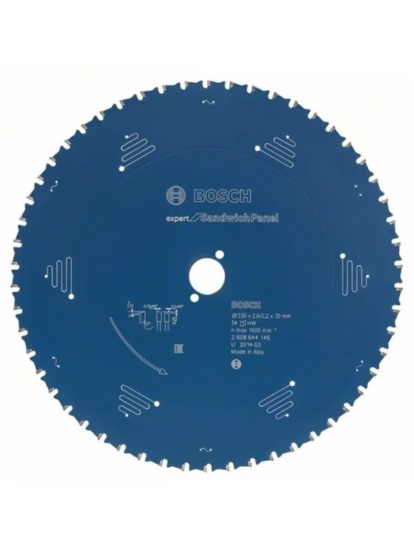 Bosch Circular Saw Blade 330 x 2.6 x 30 mm Expert for Sandwich Panel