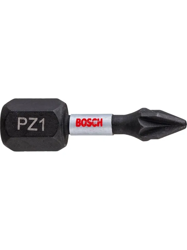 Bosch Impact Control Torsion Pozi Screwdriver Bits PZ1 25MM 2 pcs.