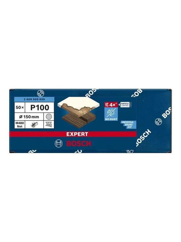 Bosch SLIBEBLAD EXC 150MM NET K100 50 STK