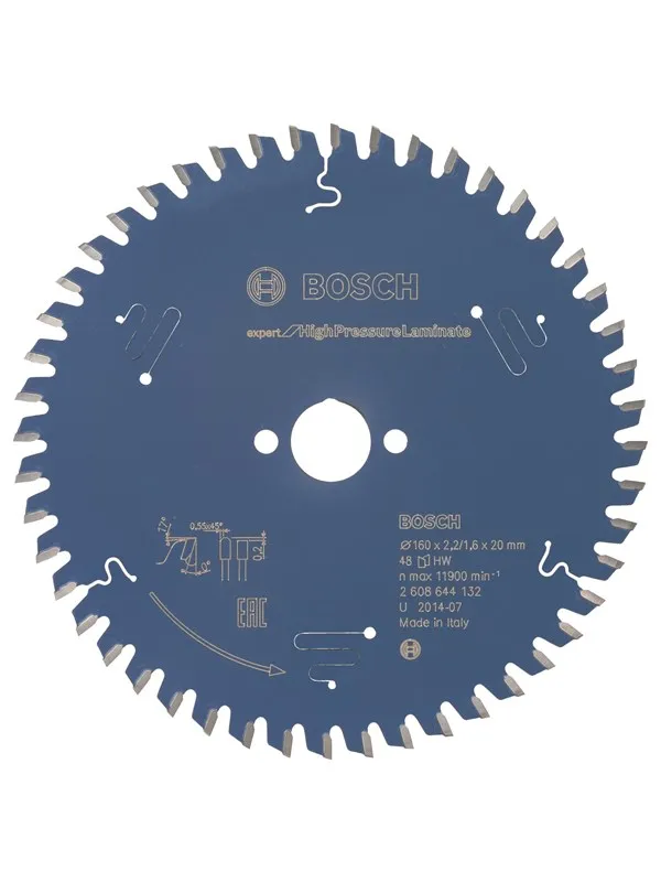 Bosch Sirkelsagblad Expert for High Pressure Laminate 160 x 20 x 2,2 mm, 48