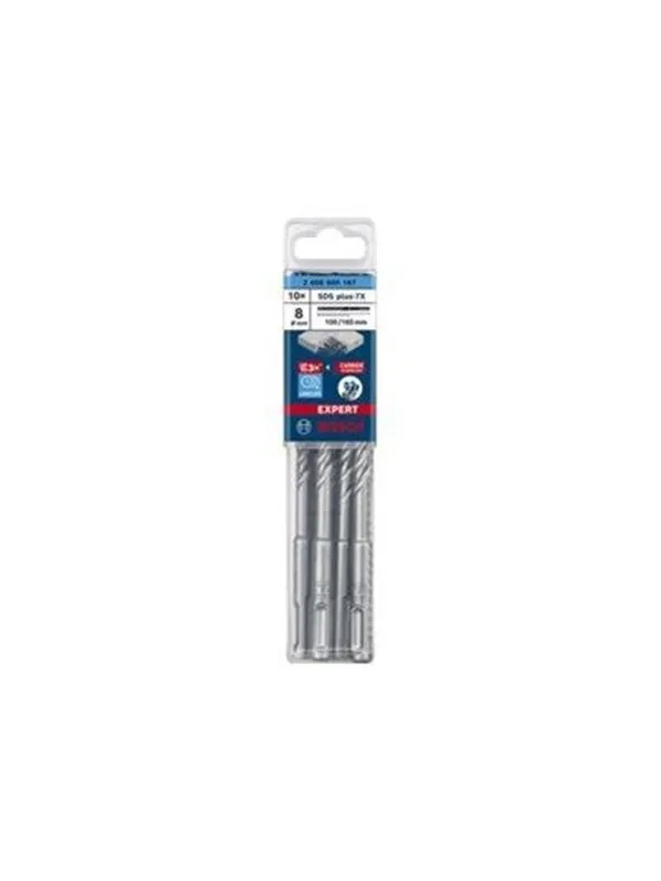 Bosch HAMMERBOR PLUS-7X 8X165MM 10 STK