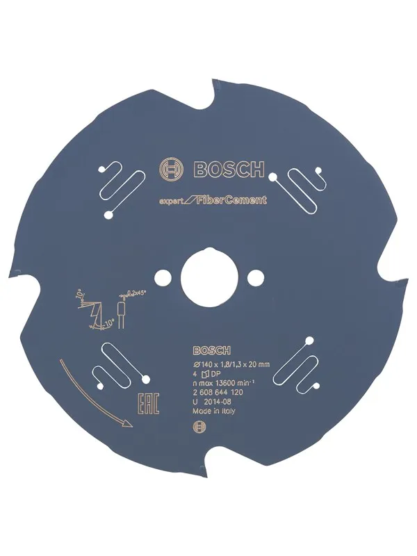 Bosch Sirkelsagblad Expert for Fibre Cement 140 x 20 x 1,8 mm, 4
