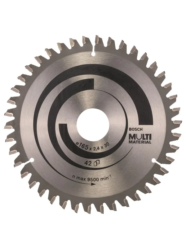 Bosch Sirkelsagblad Multi Material 165 x 30 x 2,4 mm; 42