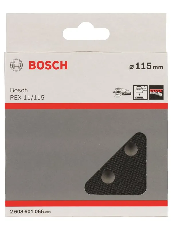 Bosch Slipetallerken myk, 115 mm