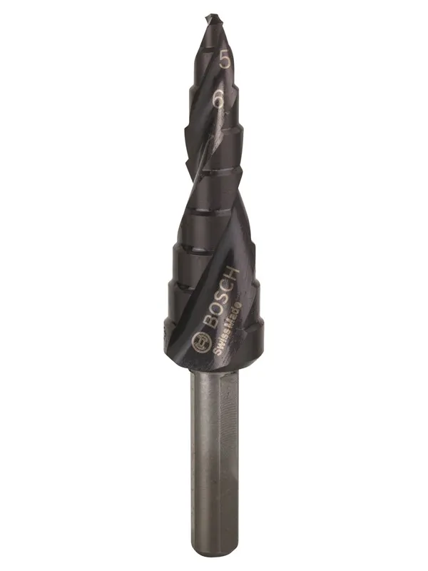 Bosch Trinnbor HSS-AlTiN 4 - 12 mm, 6,0 mm, 66,5 mm