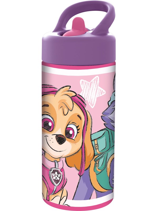 Euromic Paw Patrol Girl sipper water bottle 410ml - NEW