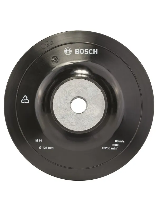 Bosch Slipetallerken, standard, M14, 125 mm 125 mm, 12 500 o/min
